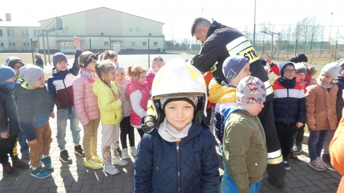 Strażacy w przedszkolu